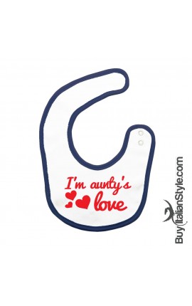 Bibs "I am  aunty's love"