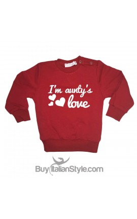Bis kids apparel Sweatshirt "I am aunty's love"