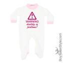 Winter or summer baby suit at your choice "warning  daddy is jealous"