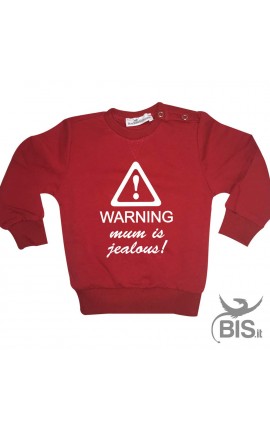 Baby Sweater "Warning Mum Is Jealous"