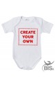 bis body neonato personalizzabile