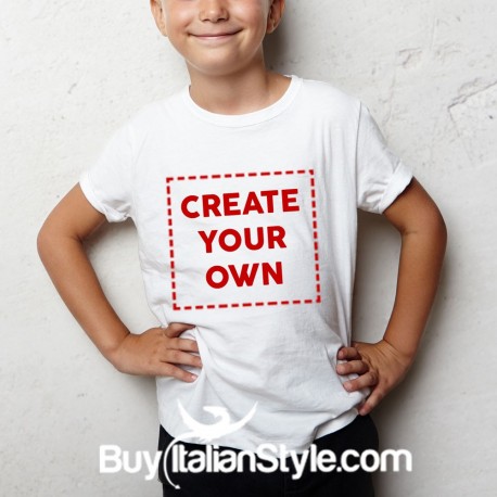 T-shirt bimbo personalizzabile con stampa 