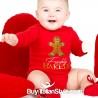 Turtle neck bodysuit "freshly baked"