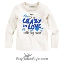Baby t-shirt "crazy in love"