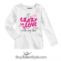 Baby t-shirt "Crazy in  love"