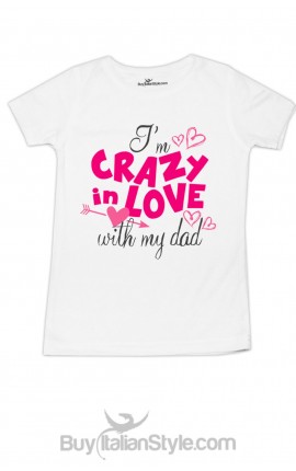 Half-sleeve T-shirt "crazy  in love"