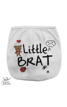 Diaper cover "little brat"