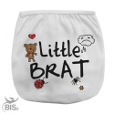 Diaper cover "little brat"