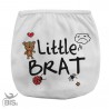 Diaper cover "little brat"