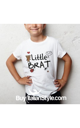Short sleeve t-shirt "little brat"