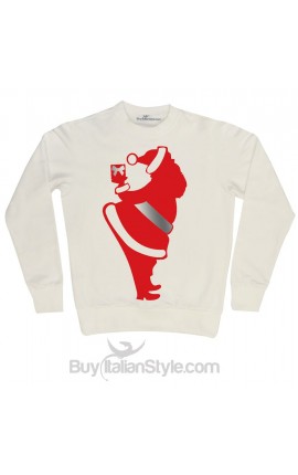 Men's Sweatshirt crew-neck Father Christmas