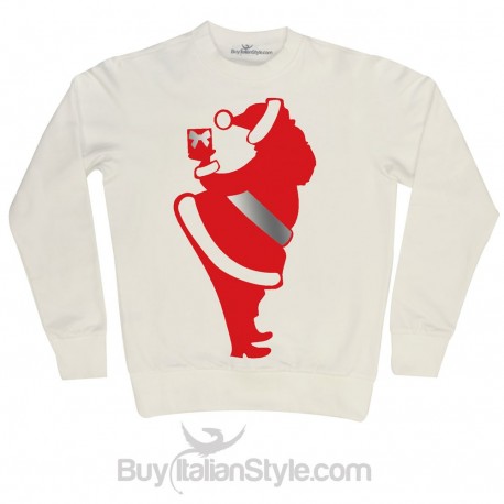 Men's Sweatshirt crew-neck Father Christmas