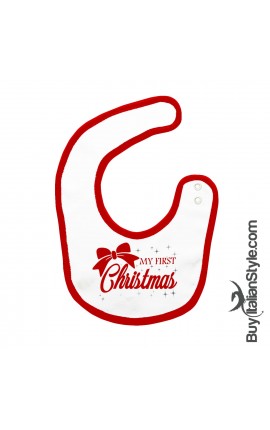 Bib "my first christmas"