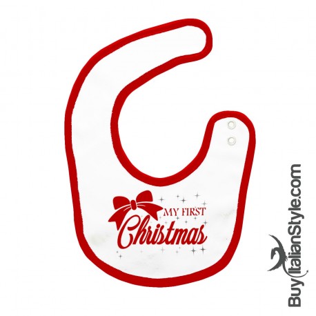 Bib "my first christmas"