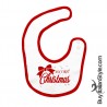 Bib "my first christmas"