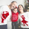 Felpa Uomo girocollo papà babbo natale