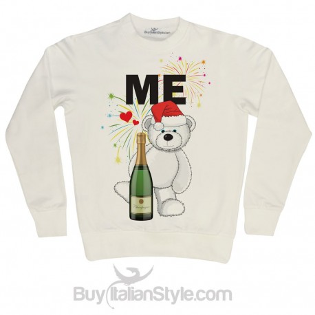 New Year's Eve round neck men's sweatshirt