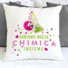 Federa cuscino "Abbiamo molta chimica insieme"