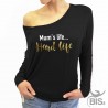 Maglia morbido morbido che fatica la vita da mamma