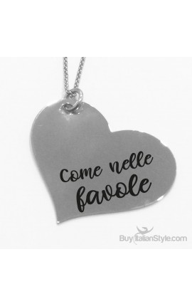 Collana con ciondolo "Come nelle favole"