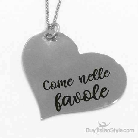 Collana con ciondolo "Come nelle favole"