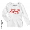 Long-sleeved T-shirt "Tonight I sleep alone"