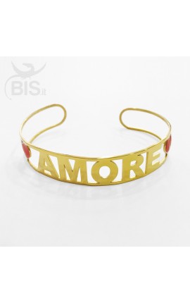 Bracciale a manetta amore