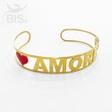 Bracciale a manetta amore