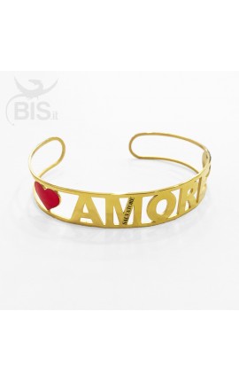 Bracciale a manetta amore