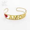 Bracciale a manetta amore