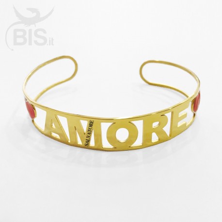 Bracciale a manetta amore