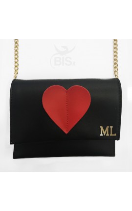 Mini Pochette in pelle PERSONALIZZABILE con le tue iniziali