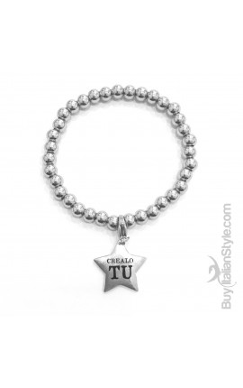 bracciale stile tiffany con charm