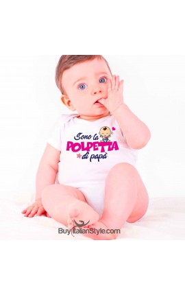 Bodysuit "Sono la polpetta di papà"