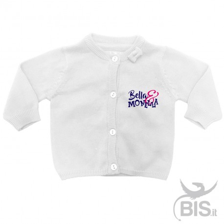 Cardigan in filo "Bella e Monella"