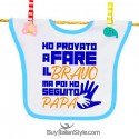 Bavaglino "Ho provato a fare il bravo ma poi ho seguito papà"