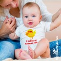 Bodysuit "Il pulcino di mamma e papà"