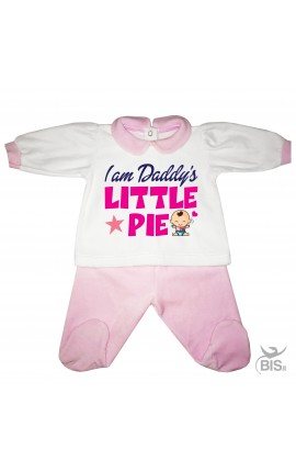 Chenille baby set" DADDY’S LITTLE MEATBALL"