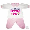 Chenille baby set" DADDY’S LITTLE MEATBALL"