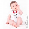 Newborn Bodysuit "I'm cool and  I Know it"