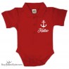 Body Polo Personalizzato "Ancora e nome"