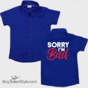 Camicia bimbo "Sorry, i'm BAD"
