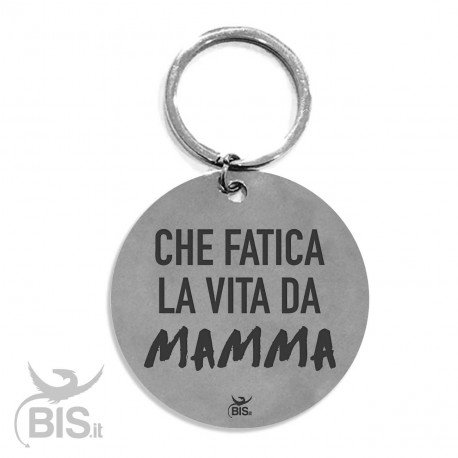 Metal Key Ring "DAD&SON True Best Friends for Life"