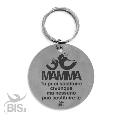 Metal Key Ring "DAD&SON True Best Friends for Life"