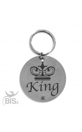 Metal Key Ring "DAD&SON True Best Friends for Life"