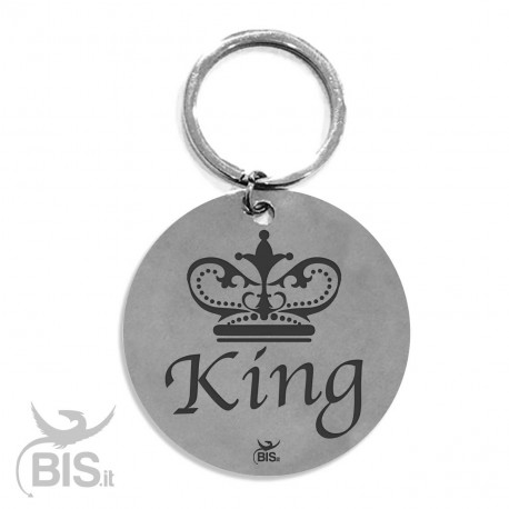 Metal Key Ring "DAD&SON True Best Friends for Life"