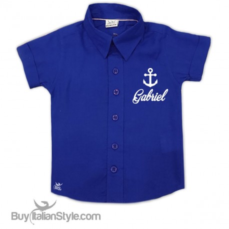 Camicia bimbo "Ancora e nome"