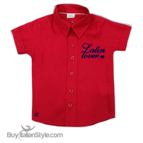 Personalized Boy's shirt "Latin Lover"