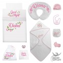 Kit Corredino ESTIVO "Rose" personalizzabile con nome