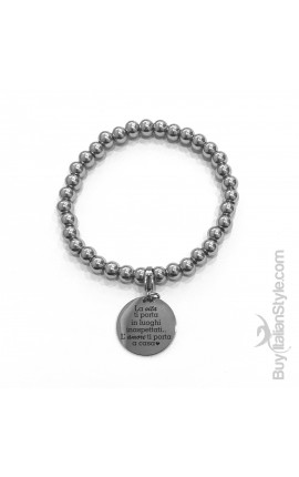 bracciale stile tiffany con charm